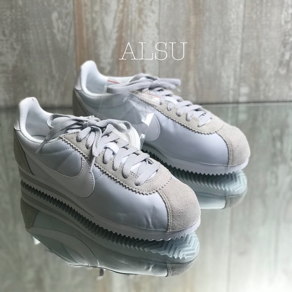 Nike Classic Cortez Nylon Pure Platinum W AUTHENT - Picture 2 of 8